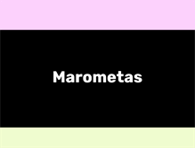 Tablet Screenshot of marometasfiestas.com